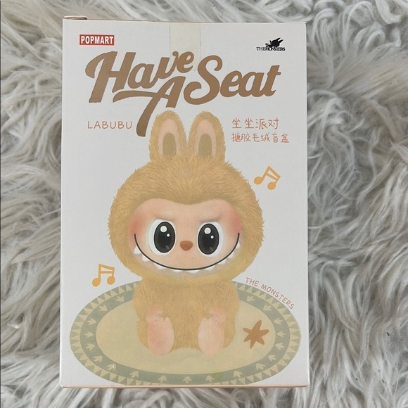 Labubu Other - LABUBU Have A Seat Keychain (Single Blind Box) NEW